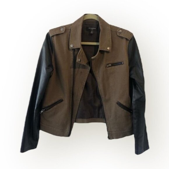 Urban Outfitters By Corpus Moto Jacket - Picture 2 of 7